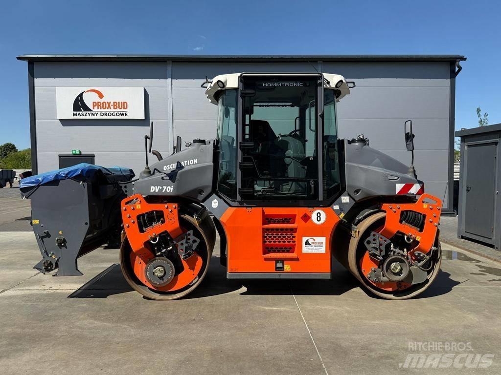 Hamm DV  +70i VO-S Tandemové válce