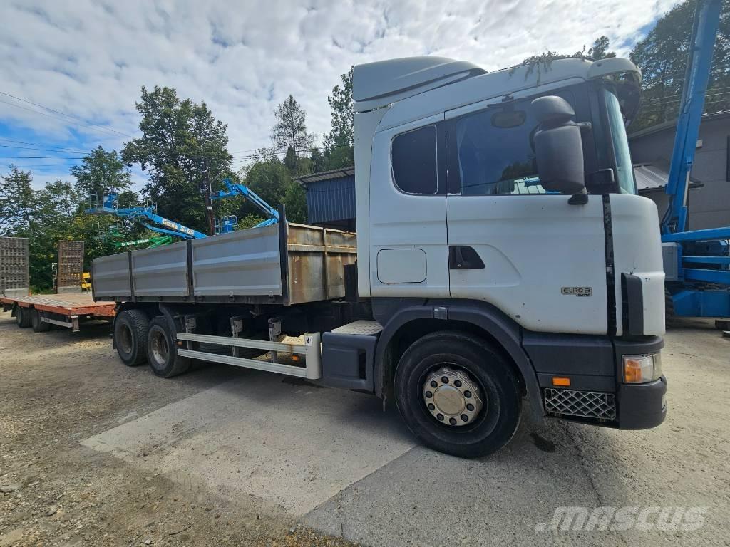 Scania 114 G 380 Valníky/Sklápěcí bočnice