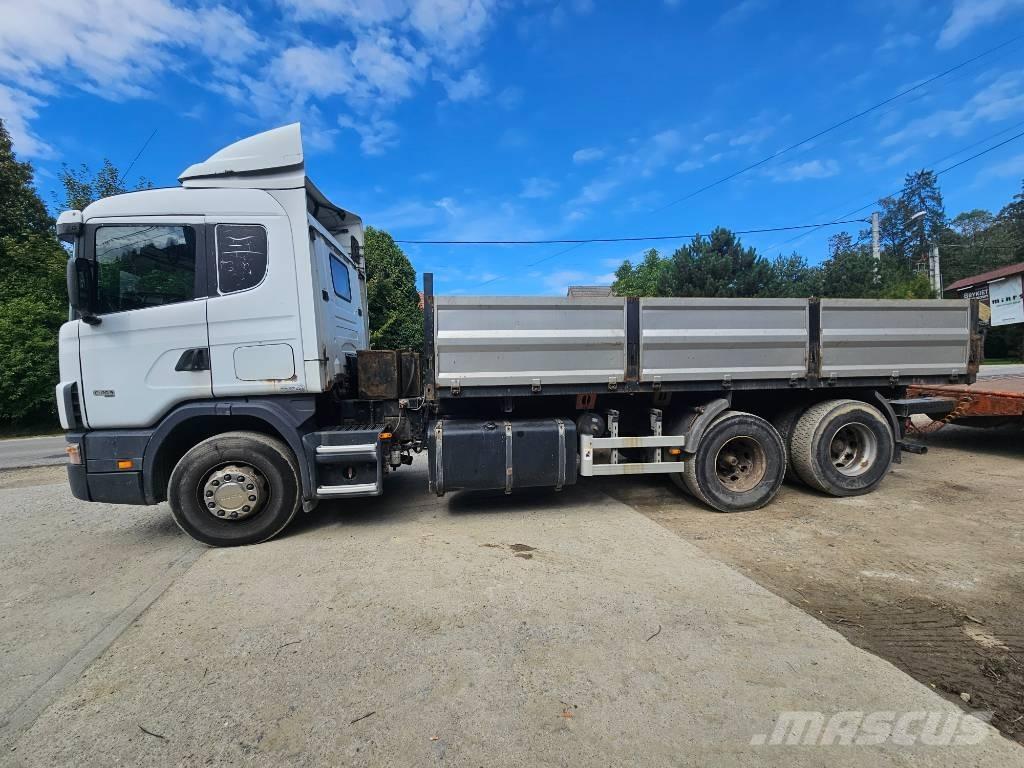 Scania 114 G 380 Valníky/Sklápěcí bočnice