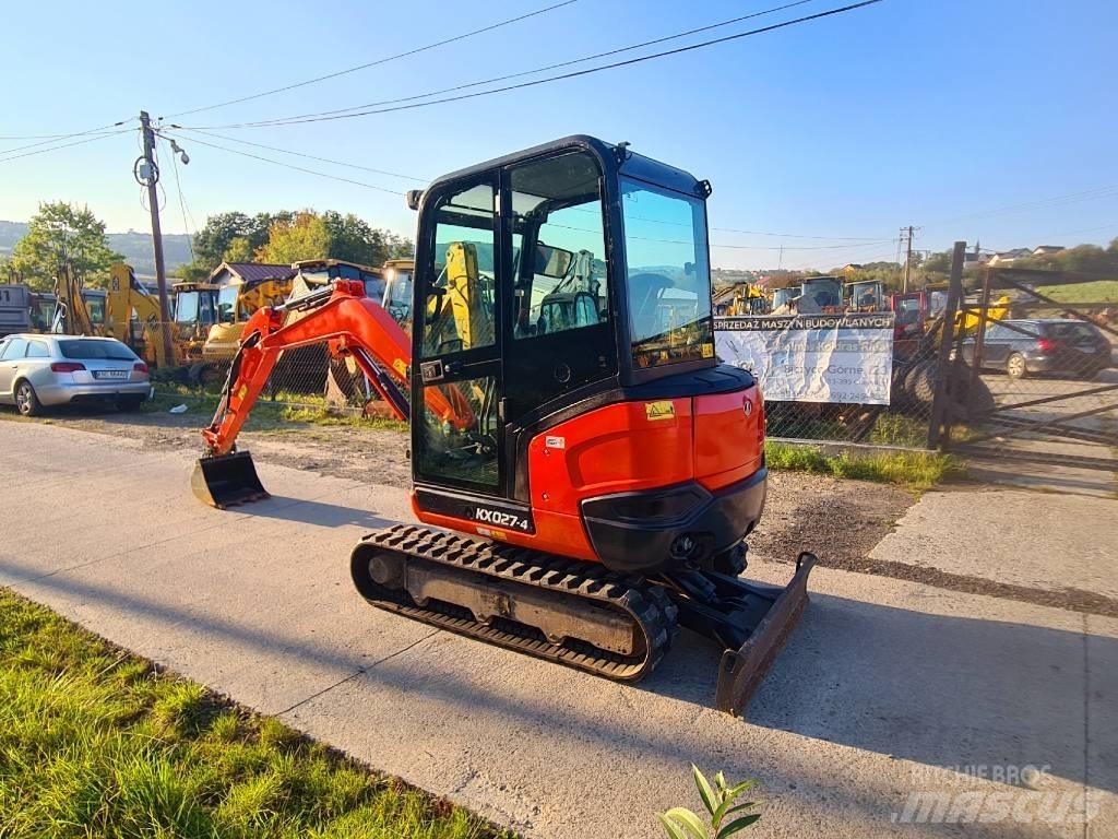 Kubota KX 027-4 Mini rýpadla < 7t