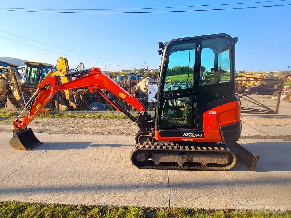 Kubota KX 027-4 Mini rýpadla < 7t