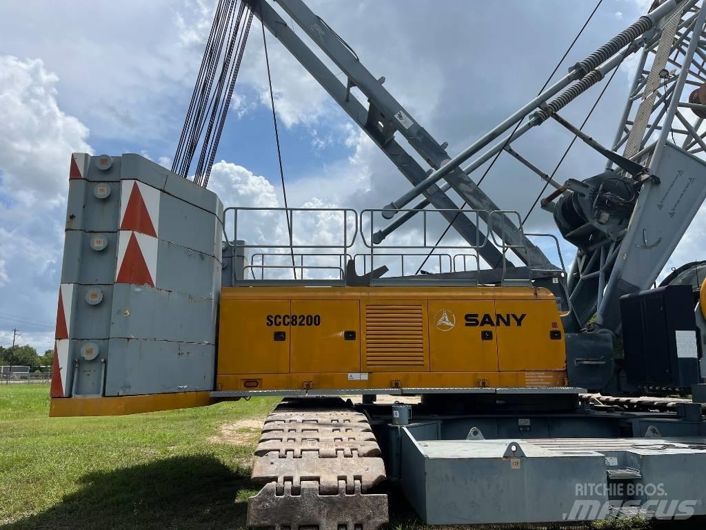 Sany SCC 8200 Pásové jeřáby