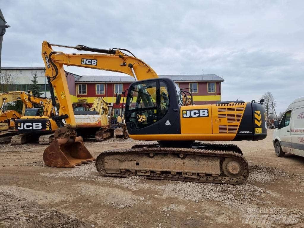 JCB JS 220 LC Pásová rýpadla