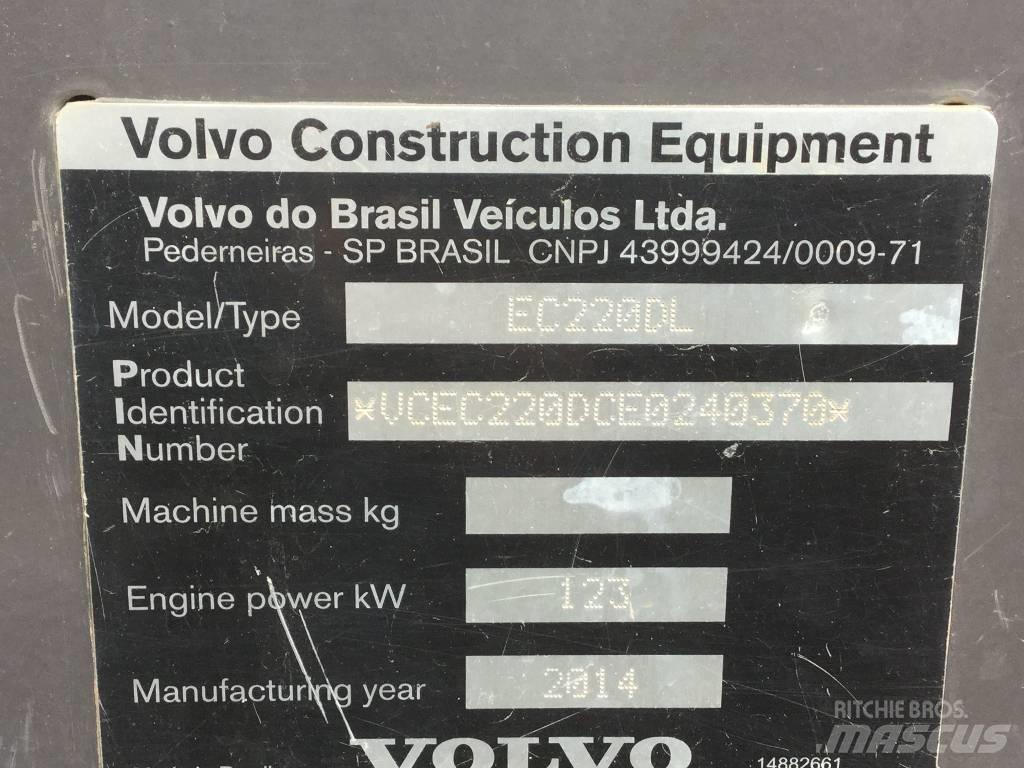 Volvo EC220DL Pásová rýpadla