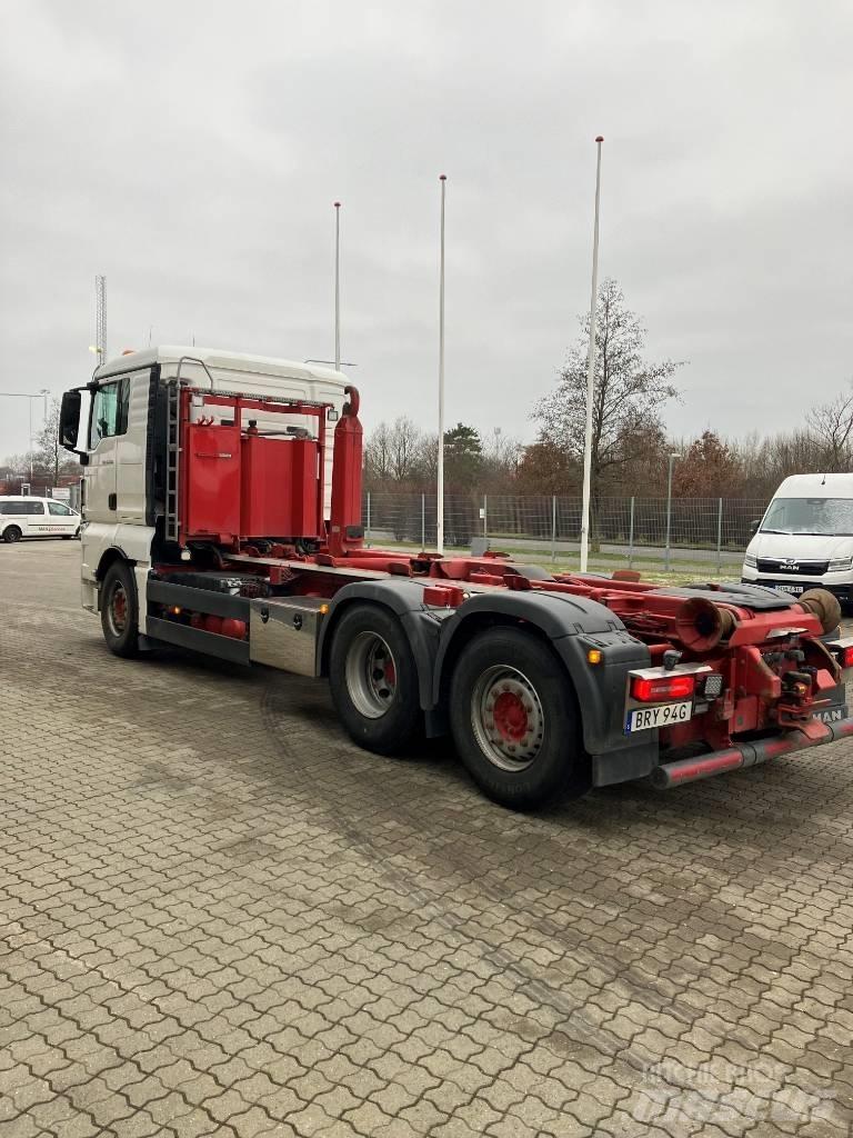 MAN TGX 26.500 6X2 Hákový nosič kontejnerů