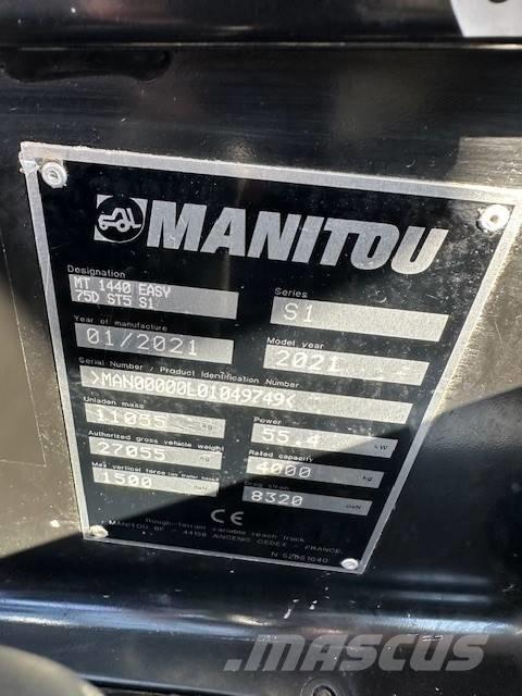 Manitou MT 1440 Teleskopické manipulátory