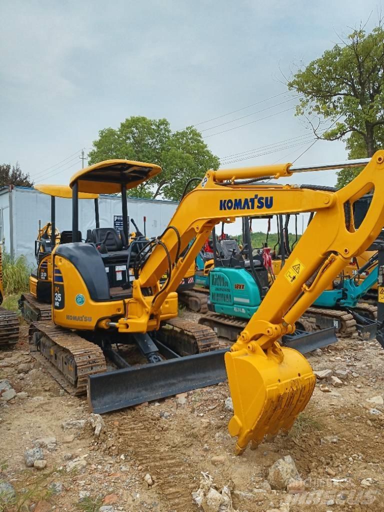 Komatsu PC 35 MR Pásová rýpadla