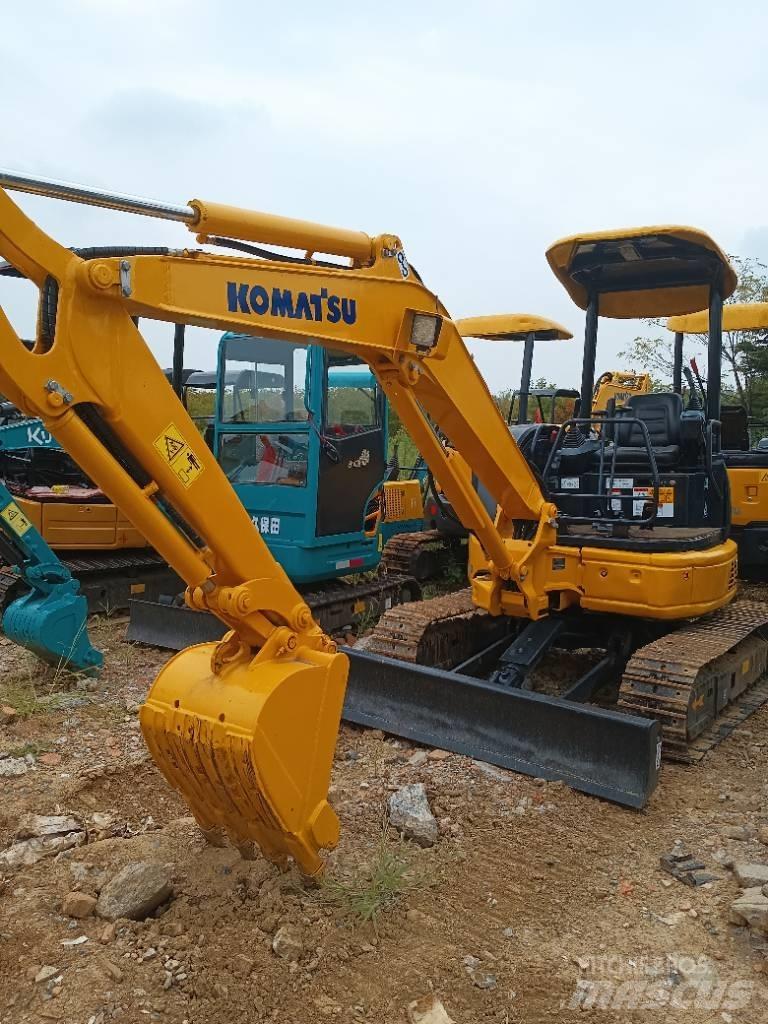 Komatsu PC 35 MR Pásová rýpadla