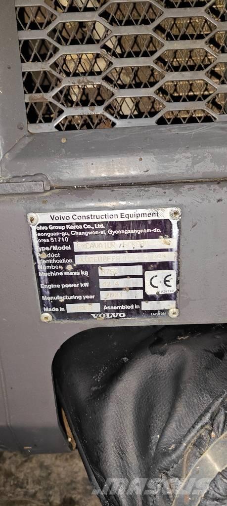 Volvo ECR 88 pro Midi rýpadla 7t - 12t