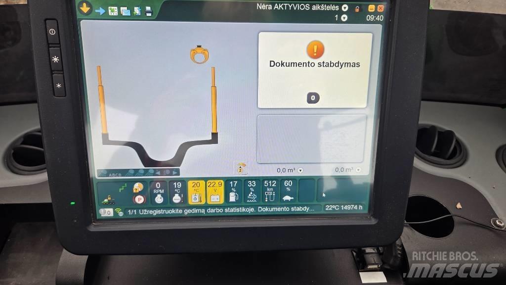 John Deere 1510 G Vyvážecí traktory