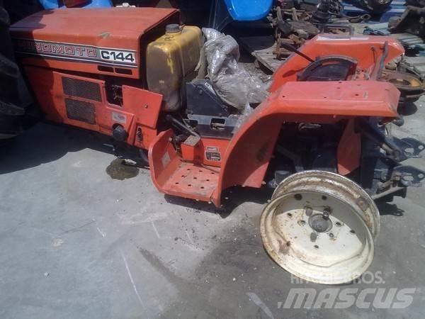 Hinomoto C144 Podvozky a zavěšení kol