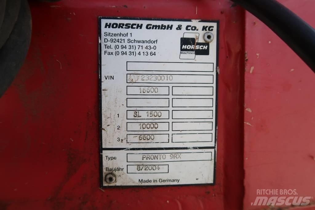 Horsch Pronto 9 RX Přesné secí stroje
