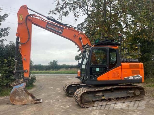 Doosan DX 140 LC-7 Pásová rýpadla