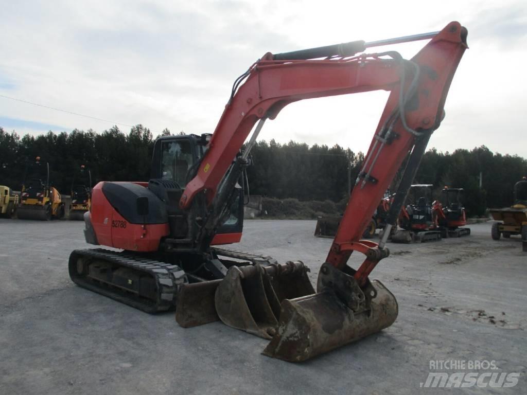 Kubota KX 080-4 Midi rýpadla 7t - 12t