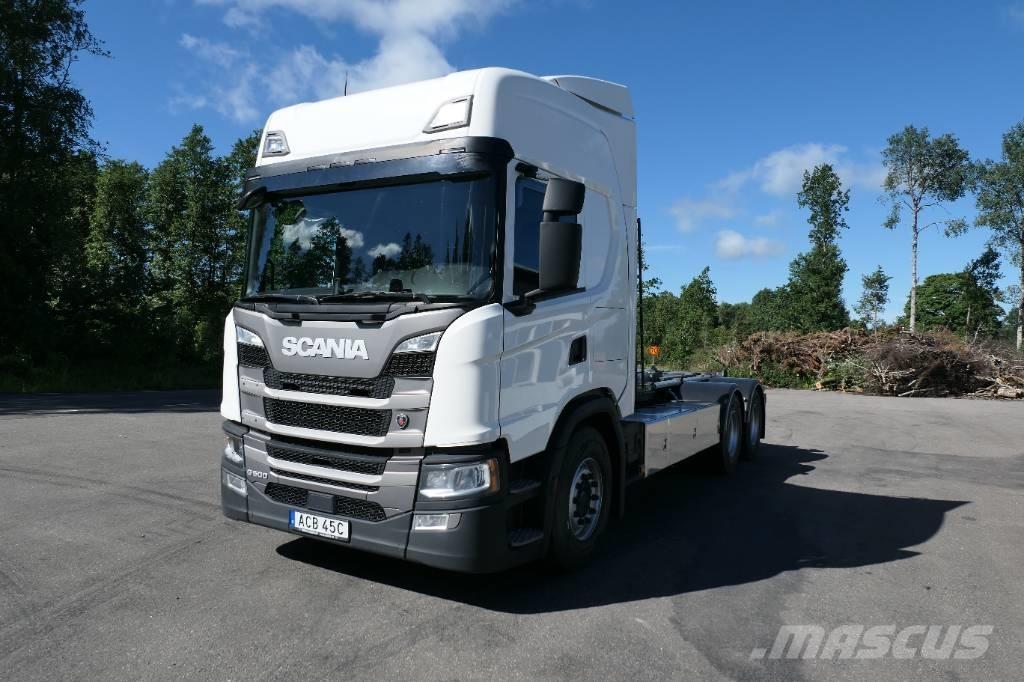 Scania G50B6x2NB Hákový nosič kontejnerů
