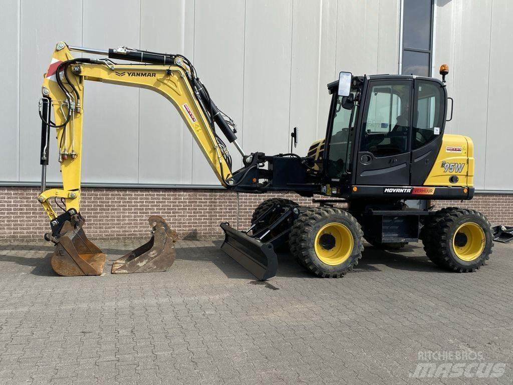Yanmar B95W Kolová rýpadla