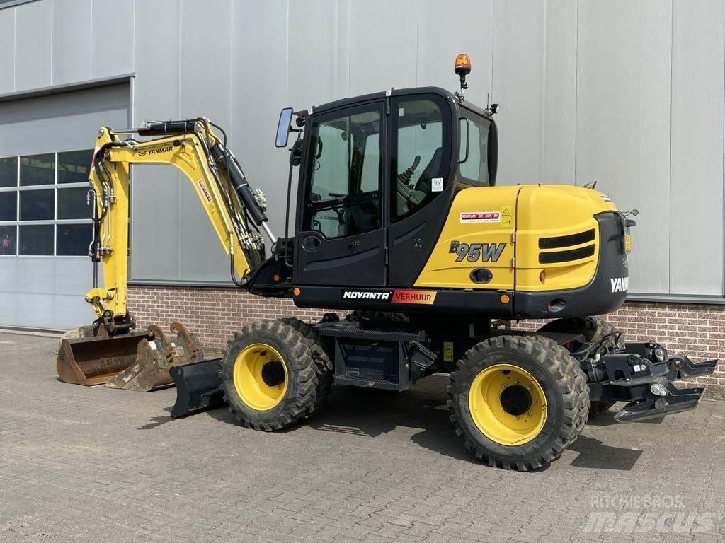 Yanmar B95W Kolová rýpadla
