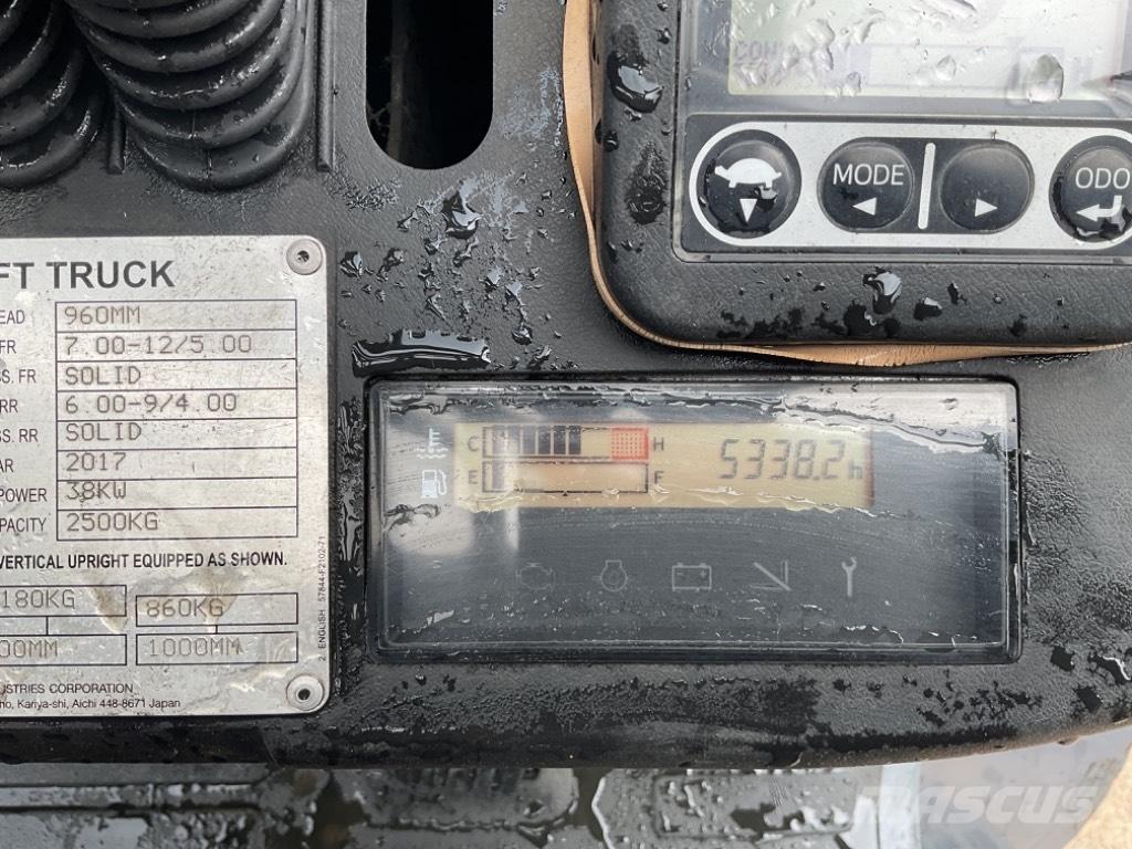 Toyota 02-FGF25 LPG vozíky