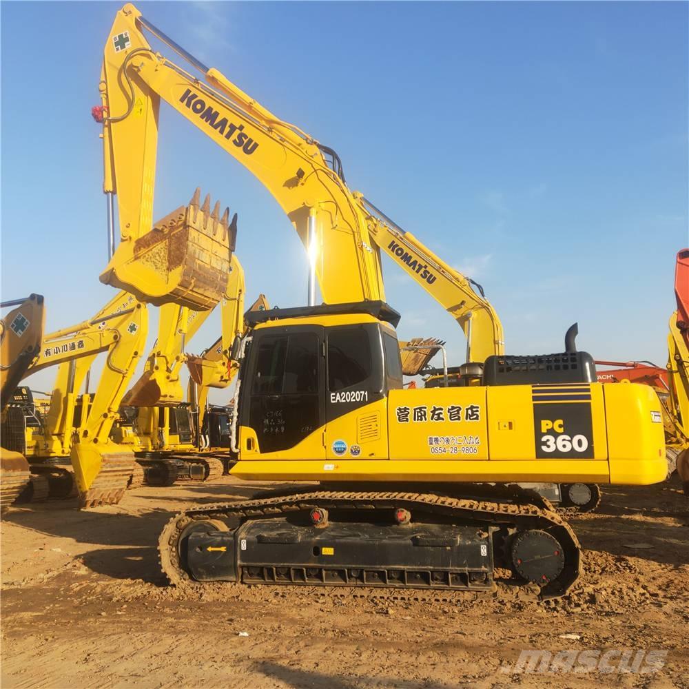 Komatsu PC360-7 Pásová rýpadla