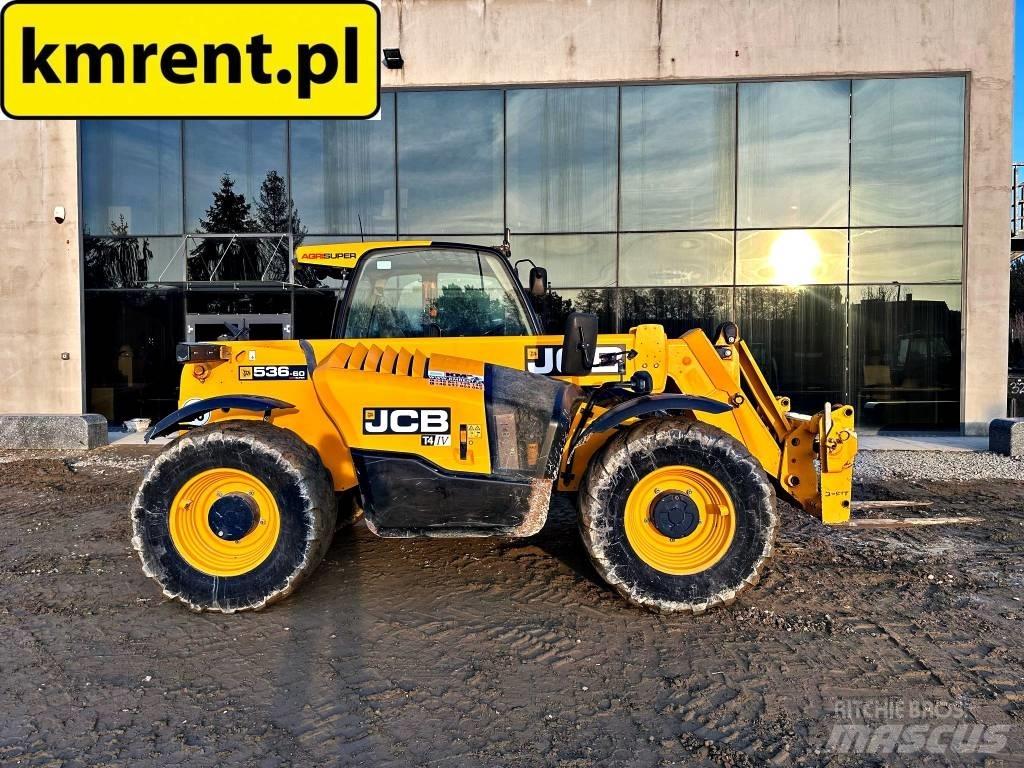 JCB 536-60 Teleskopické manipulátory