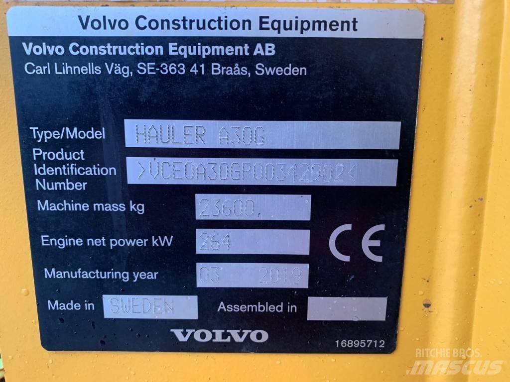 Volvo A 30 G Kloubové dempry