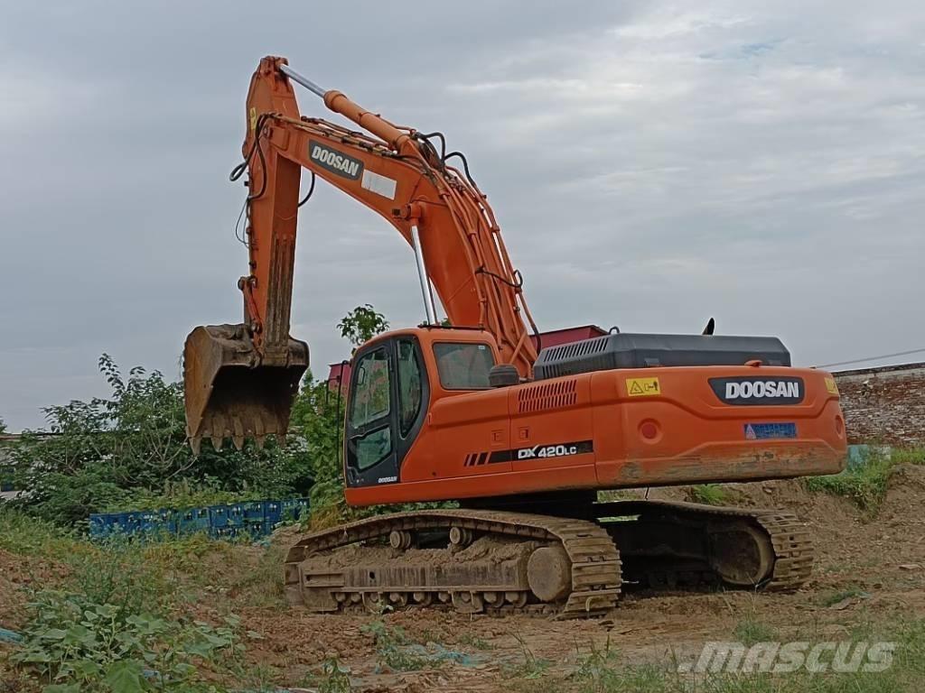 Doosan DX420LC Midi rýpadla 7t - 12t