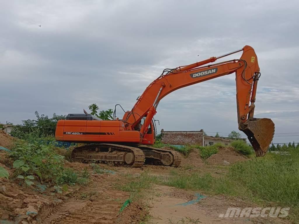 Doosan DX420LC Midi rýpadla 7t - 12t