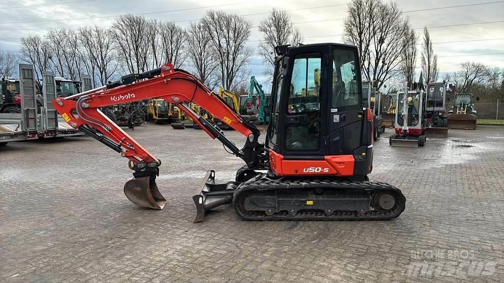 Kubota U50-5 Mini rýpadla < 7t