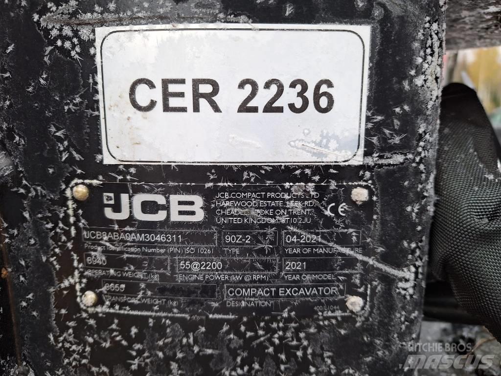 JCB 90 Z-2 Midi rýpadla 7t - 12t