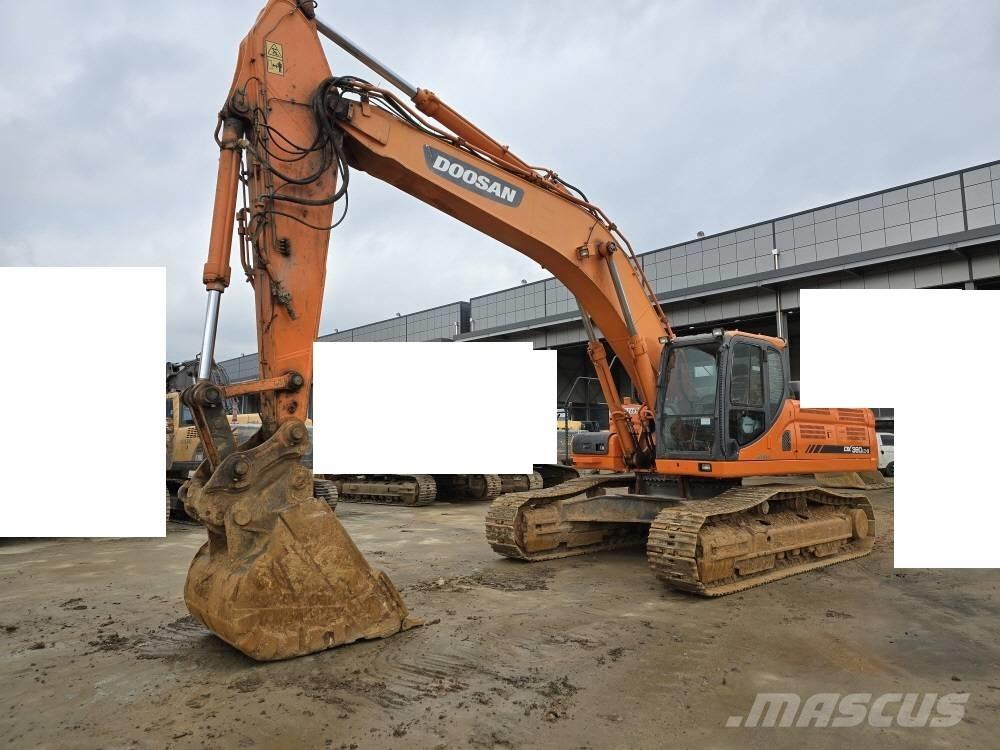 Doosan DX380LC-5 Pásová rýpadla