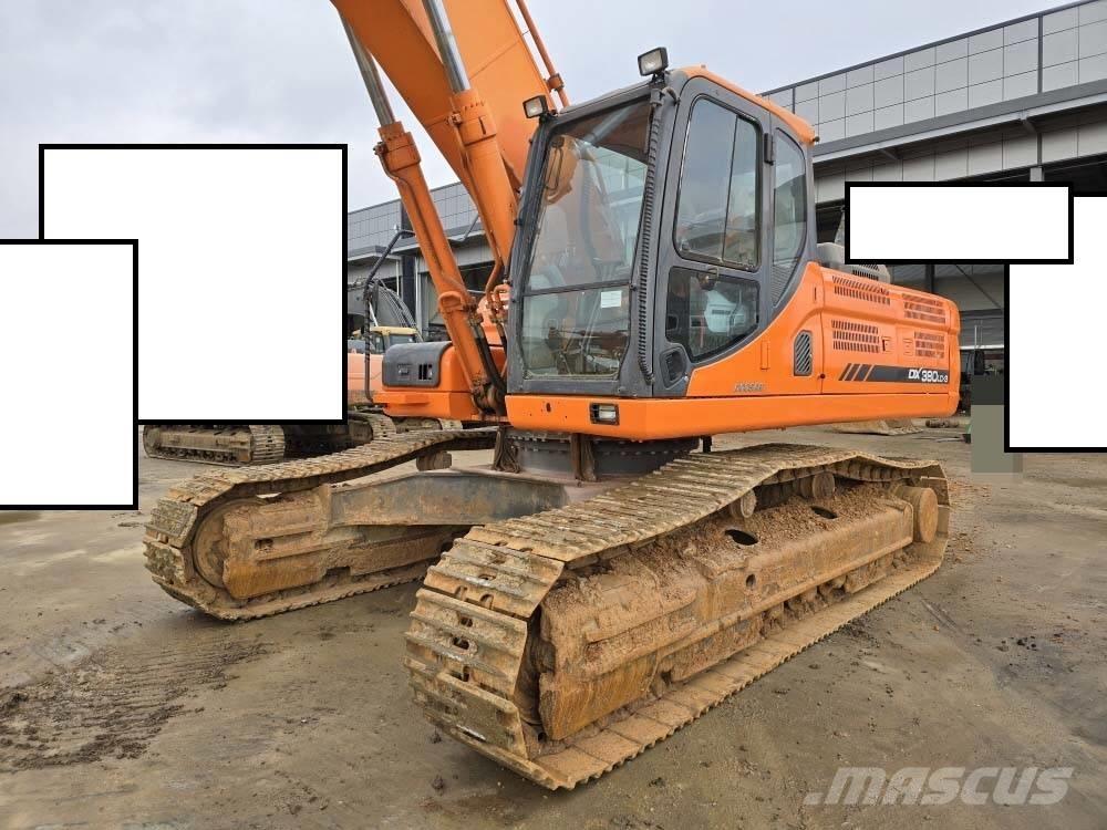 Doosan DX380LC-5 Pásová rýpadla