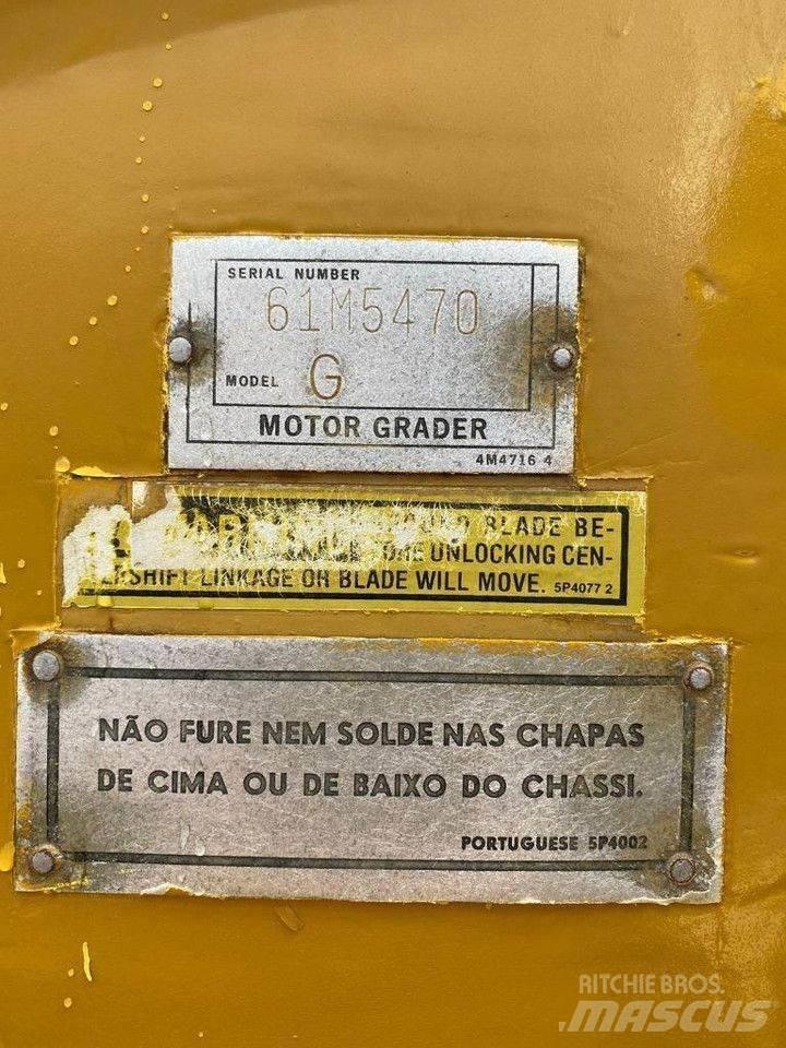 CAT 12G Grejdry