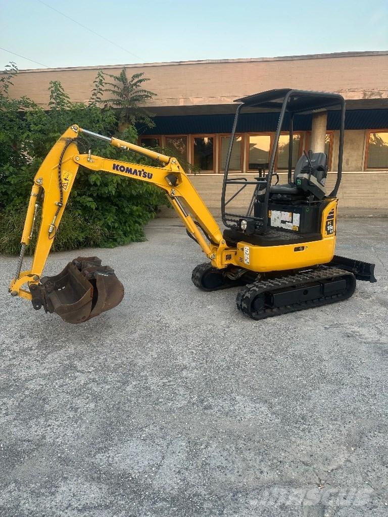 Komatsu PC16R-HS Pásová rýpadla