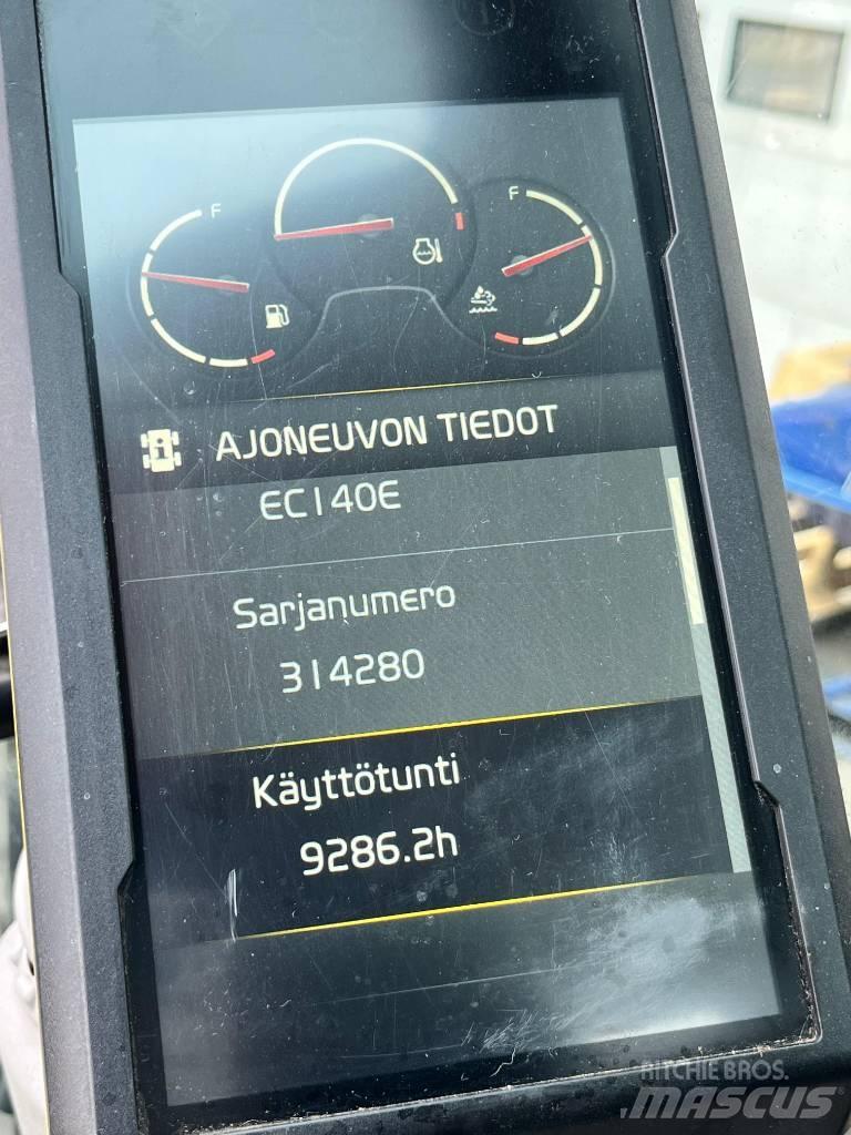 Volvo EC 140 ELM Pásová rýpadla