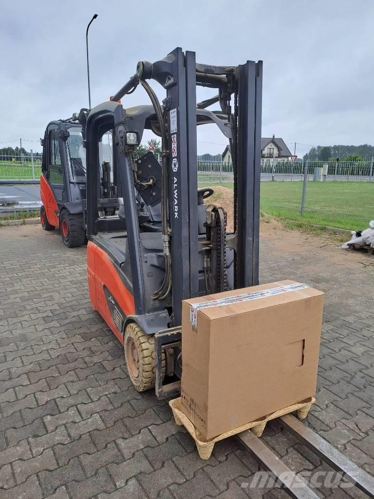 Linde E 16 Akumulátorové vozíky