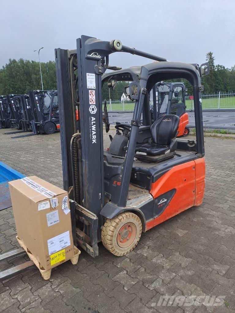 Linde E 16 Akumulátorové vozíky