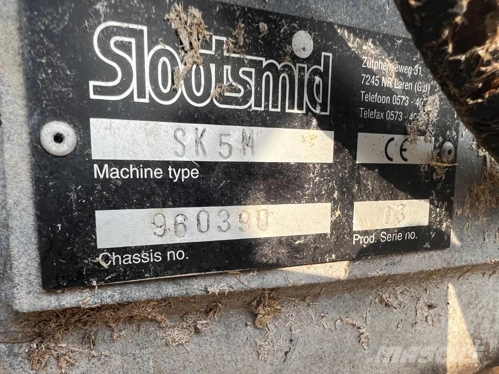 Slootsmid SK 5 M Jiné hnojicí stroje a příslušenství