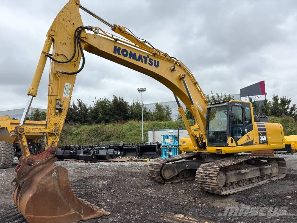 Komatsu PC360LC-10 Pásová rýpadla