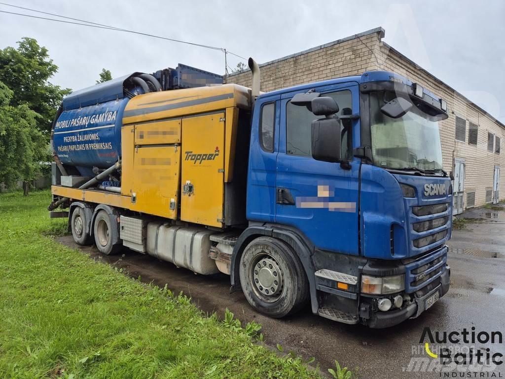 Scania G 400 Mobilní drtiče