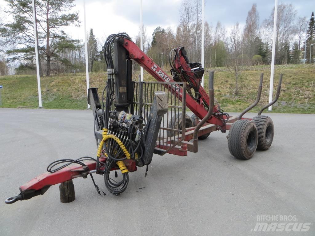 Patu 202T + 8 tn kärry Lesnické přívěsy