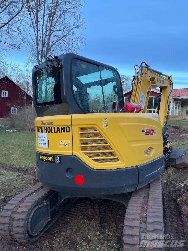 New Holland E60C Mini rýpadla < 7t