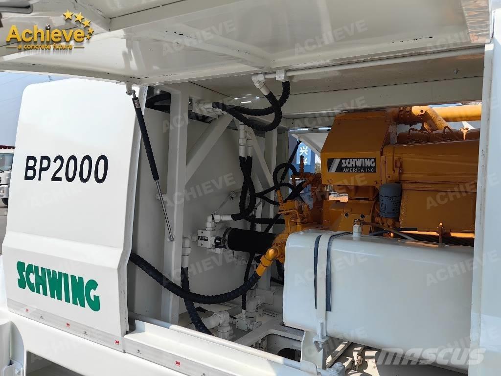 Schwing BP2000 Nákladní auta s čerpadly betonu
