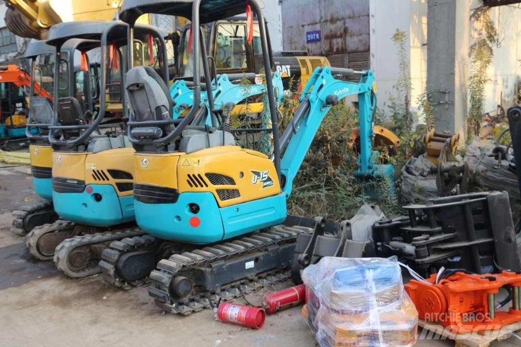 Kubota U 15 Mini rýpadla < 7t