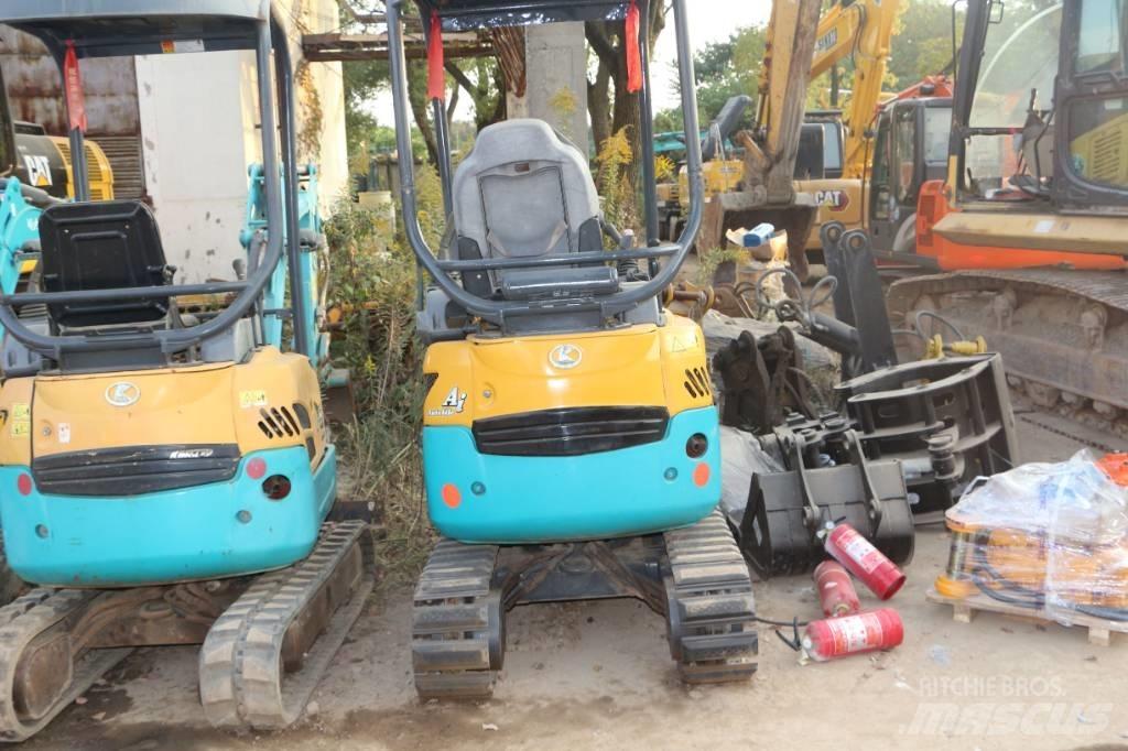 Kubota U 15 Mini rýpadla < 7t