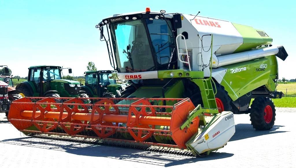 CLAAS Tucano 450 Sklízecí mlátičky