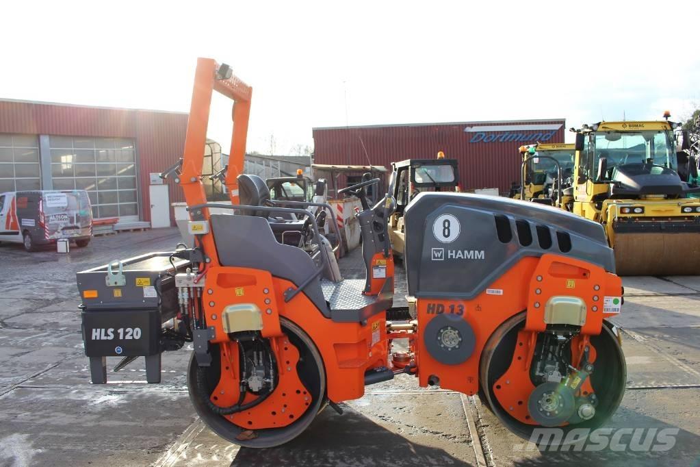 Hamm HD 13 VV Tandemové válce