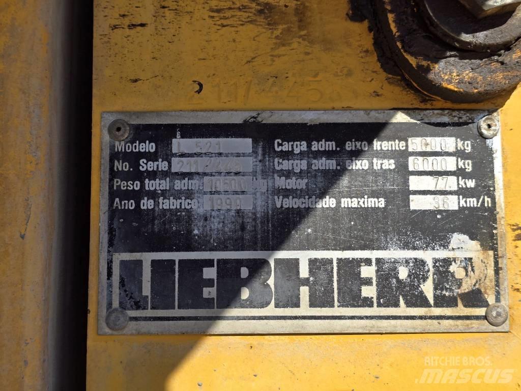 Liebherr L521 Kolové nakladače