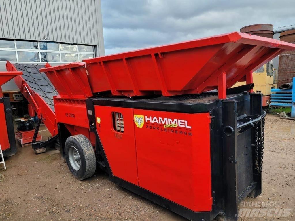 Hammel VB 750 D Drtiče odpadu