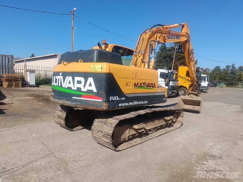 Hyundai R140LCR-9A Pásová rýpadla