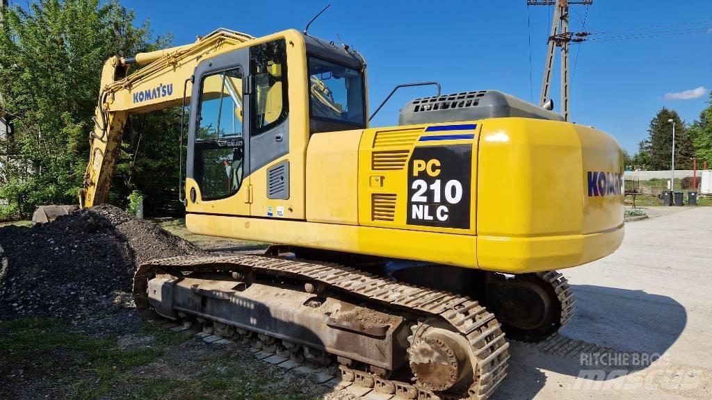 Komatsu PC 210 NLC-8 Pásová rýpadla